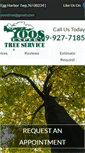 Mobile Screenshot of capemaytreeservice.com